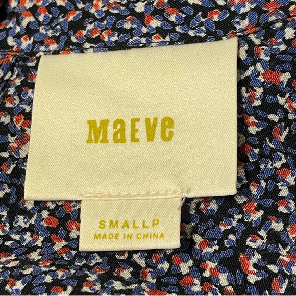 MAEVE by ANTHROPOLOGIE Printed Cutout Blouse - Picture 7 of 10